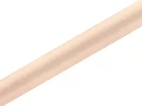 Satén v roli široký světle broskvový 36 cm x 9 m