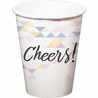 Papírové kelímky perleťové Cheers 6 ks