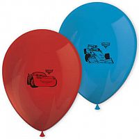 Latexové balonky Cars 3 - 23 cm - 8 ks