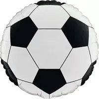 Foliový balonek fotbalový míč 45 cm - Nebalený