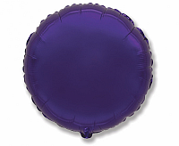 Foliový balonek kruh fialový 45 cm