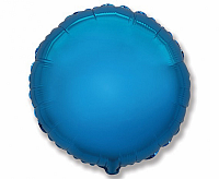Foliový balonek kruh modrý 45 cm