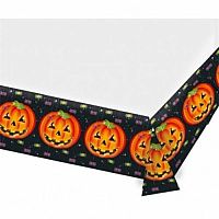 Plastový party ubrus halloween dýně 137 x 260 cm