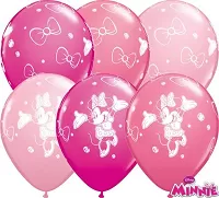 Latexový balonek Minnie Mouse 30 cm