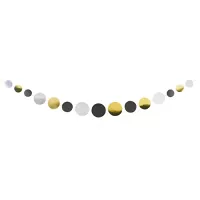 Girlanda kolečka Silver and Gold 170 cm