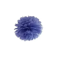 Pom pom tmavě modrý - 25 cm