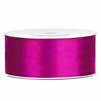 Saténová stuha fuchsia 25 mm x 25 m