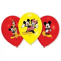 Latexové balonky Mickey Mouse 6 ks