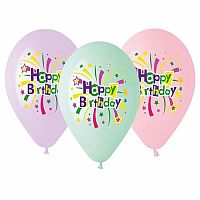 Balonky Happy Birthday 33 cm