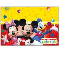 Plastový party ubrus Mickey Playful 120 x 180 cm