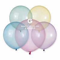 Krystalické balonky 48 cm - mix 25 ks