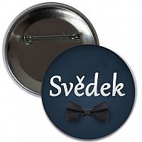 Placka Svědek 6 cm