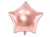 Foliový balonek hvězda rose gold 48 cm