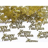 Konfety Happy New Year zlaté - 3g