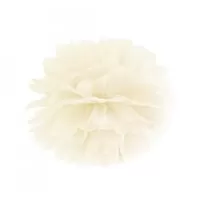 Pom pom krémový - champagne - 25 cm