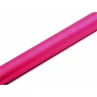 Organza 36cm x 9m tmavě růžová