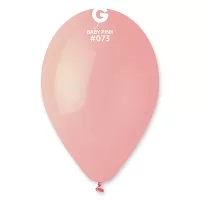 Balónek 26cm/10" #073 baby růžový 100 ks
