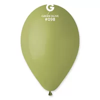 Balónek 26cm/10" #098 olivový 100 ks