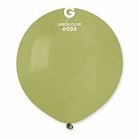 Balónek 48cm/19" #098 olivový 50 ks