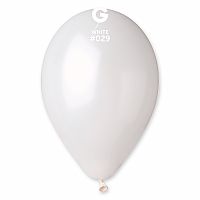 Balónek 26cm/10" #029 bílý