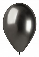 Balónek 33cm/13" #090 SHINY vesmírně šedý 50 ks