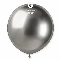 Balónek 48cm/19" #089 SHINY stříbrný 25 ks