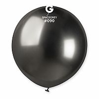 Balónek 48cm/19" #090 SHINY vesmírný šedý