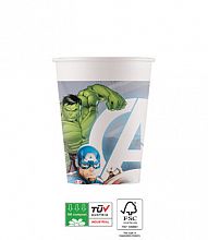Papírové kelímky Avengers 8 ks EKO
