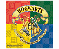 EKO Papírové ubrousky Harry Potter - Bradavické koleje - 20 ks