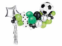 Balónková girlanda Fotbal 150x126cm