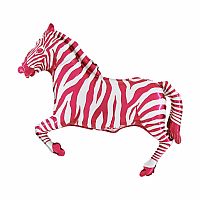 Fóliový balónek MINI Zebra Růžová 35cm