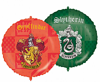 Foliový balonek Harry Potter - Nebelvír a Mrzimor - 46 cm
