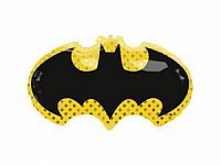 Fóliový balónek Znak - Batman 76 x 43 cm
