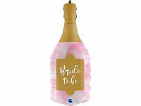 Fóliový balónek Šampaňské Bride To Be 91cm