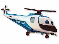 Fóliový balónek Helikoptéra Policejní 57cm x 96cm