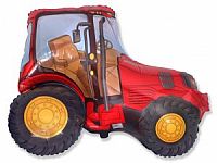 Fóliový balónek Traktor červený 73cm x 95cm