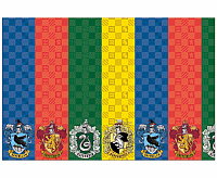 Papírový ubrus Harry Potter - Bradavické koleje 120 x 180 cm