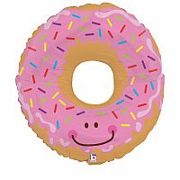 Fóliový balónek Donut s úsměvem 76cm