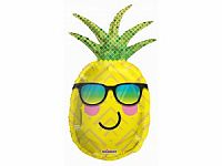 Fóliový balónek Usměvavý Ananas 91cm