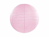 Lampion kulatý 25 cm růžový