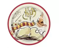 EKO Papírové talíře Harry Potter - Moudrý klobouk 23 cm - 8 ks
