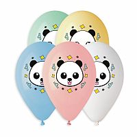 Latexový balónek pastel - Panda 33cm