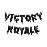 Nafukovací nápis Victory Royale Fortnite Original - 19 x 400 cm