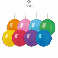 Balónek tvar punch ball 33cm (100ks/bal)