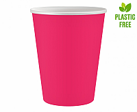 EKO Kelímky papírové růžové 250ml, 6ks