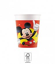 EKO papírové kelímky - Mickey Mouse 200ml/8ks