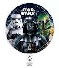 EKO Papírové talíře Star Wars - Galaxie 20cm/8ks