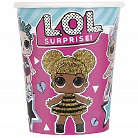 LOL Surprise- Kelímky papírové 270 ml 8 ks
