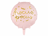 Foliový balonek Halloween - Hocus Pocus - růžový 43 cm