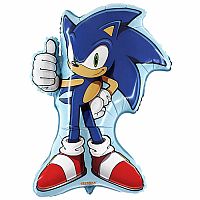 Foliový balonek ježek Sonic 90 x 66 cm